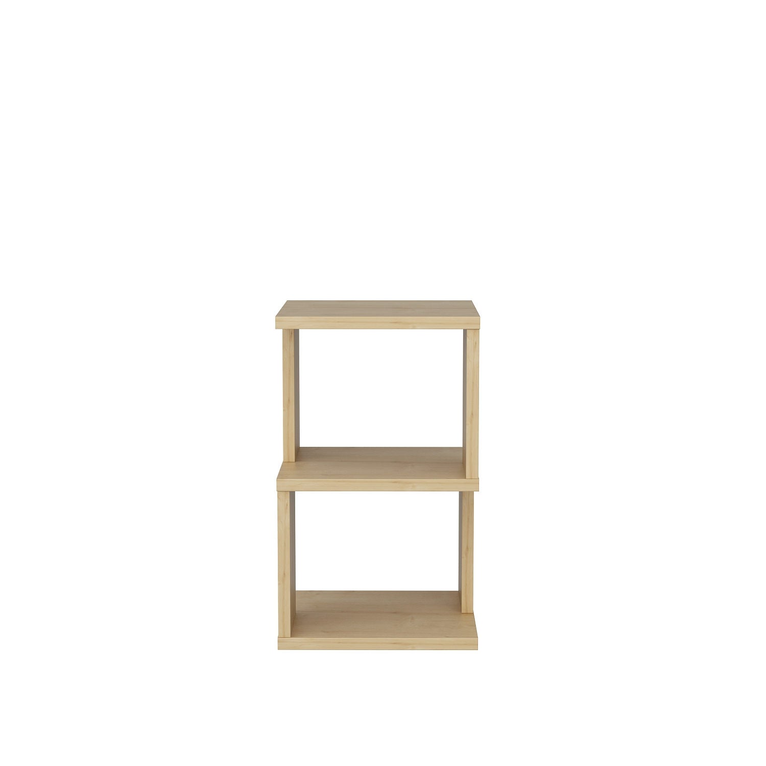 Mesa de Cabeceira Elegante em Carvalho, 29,6 x 29,6 x 49,4 cm | Painel de Partículas 100% Revestido em Melamina, 18 mm de Espessura | Perfeito para Decoração em Estilo Cabana/Lodge