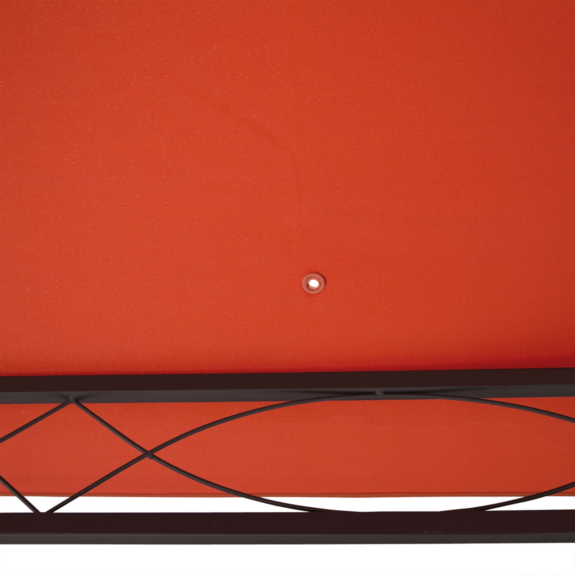 Toldo de Substituição Laranja 300x300cm para Pérgola de Jardim