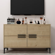 Móvel de TV – 120 cm x 75 cm – Carvalho Safira – MDF