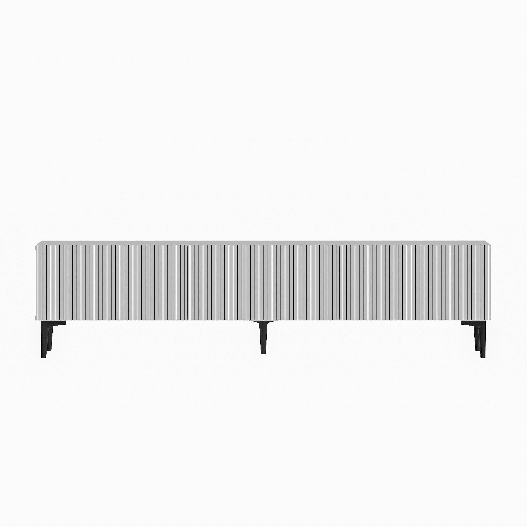 Móvel de TV – 180 cm x 45 cm x 31,4 cm – Branco – MDF
