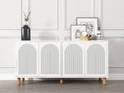 Aparador – 150 cm x 73 cm x 36 cm – Branco – Aglomerado