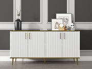 Aparador – 150 cm x 75 cm x 36 cm – Branco – MDF