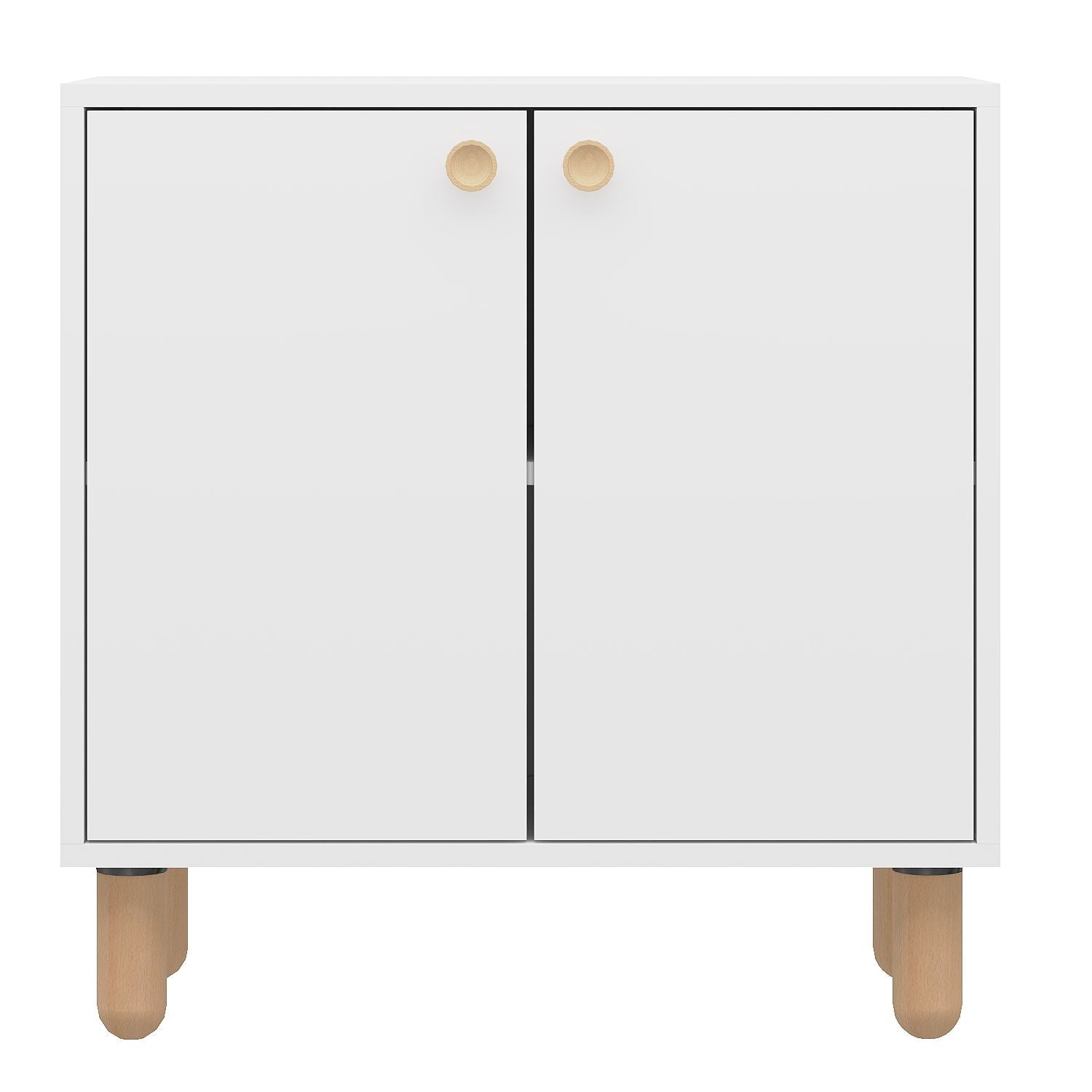 Armário Multiuso – 72cm x 73cm x 36cm – Branco – MDF