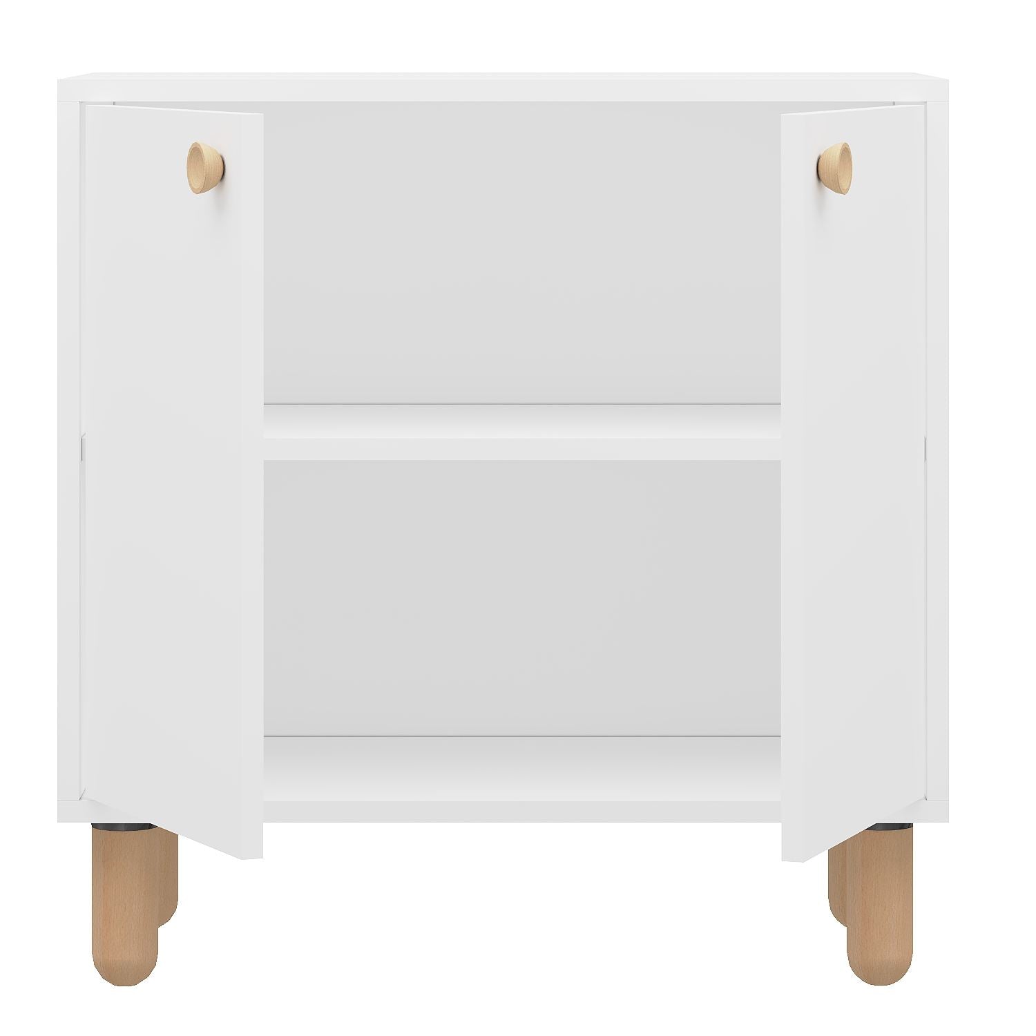Armário Multiuso – 72cm x 73cm x 36cm – Branco – MDF