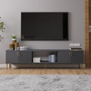 Móvel de TV – 180 cm x 45 cm x 30 cm – Antracite – MDF