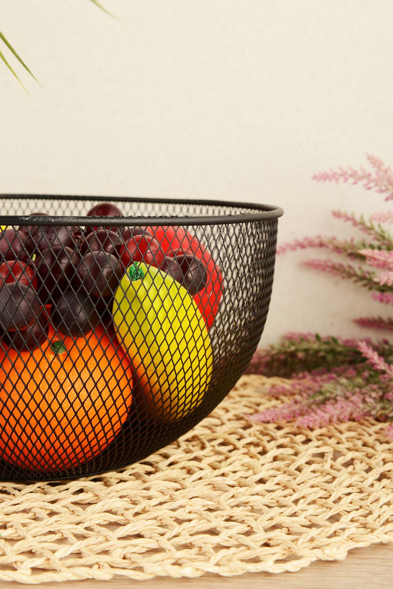 Cesta de frutas-Aleyna-Preto