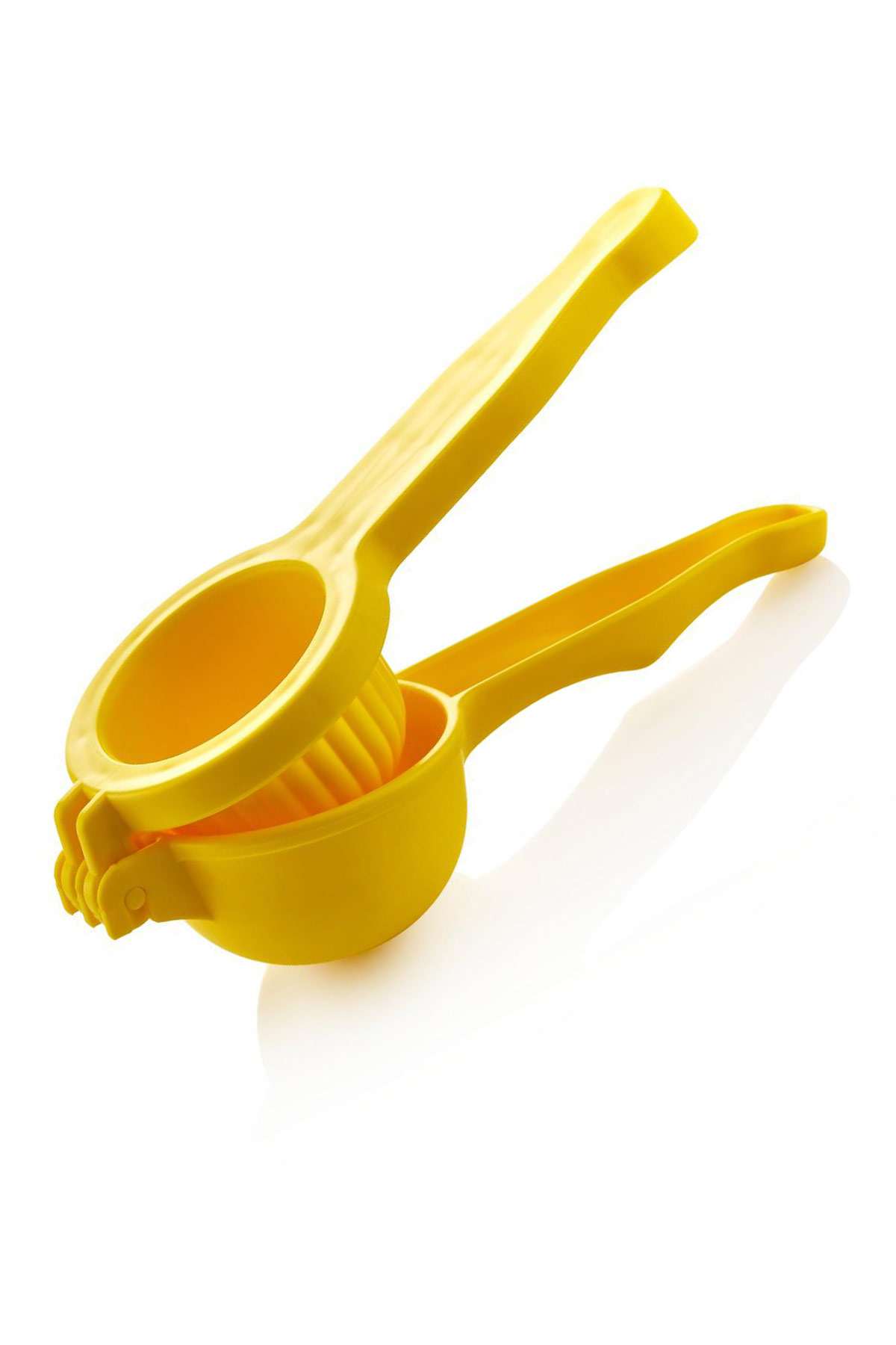Espremedor de Limão – 21 x 7,5 x 5 cm – Amarelo – Plástico