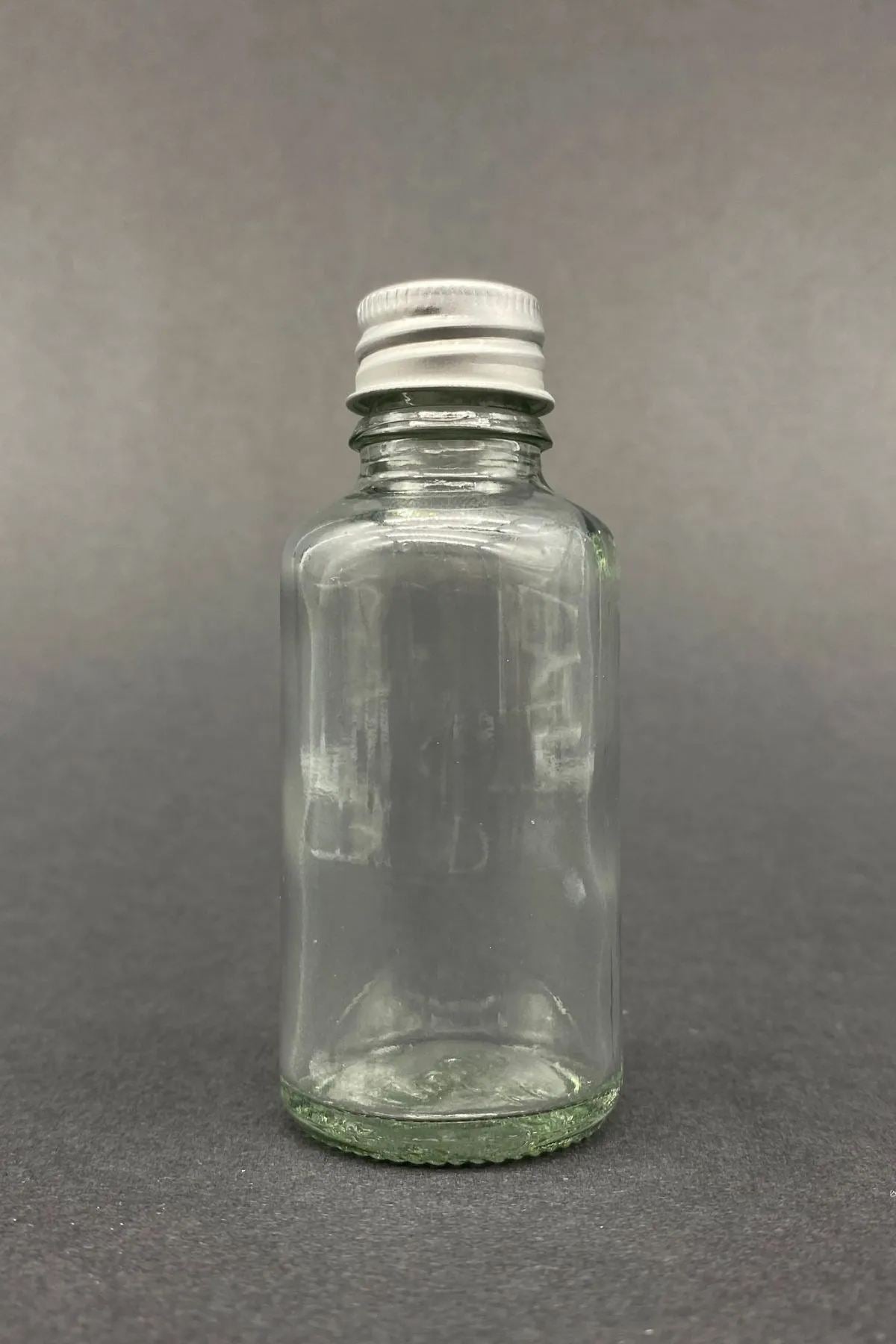 Conjunto de garrafas de vidro – 3,3 x 7,8 cm – transparente – vidro