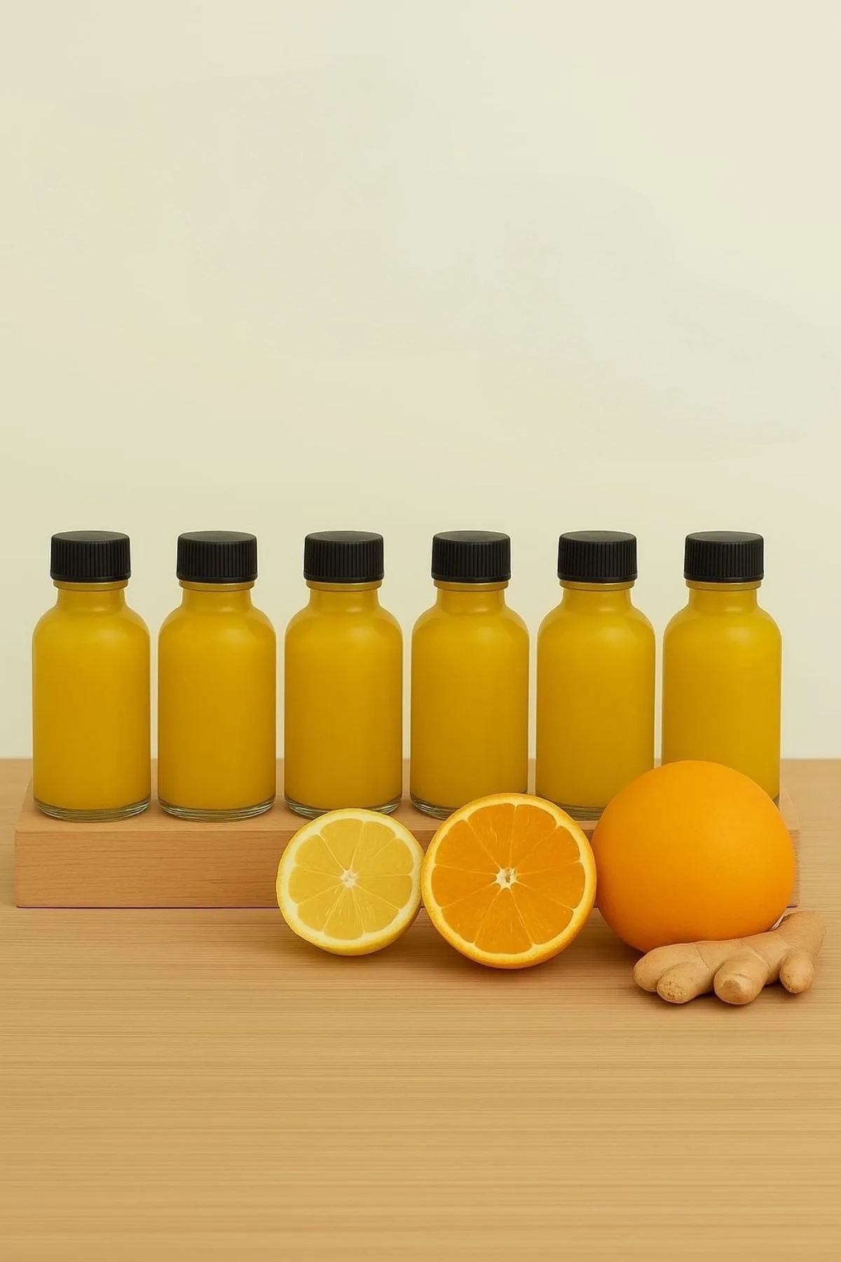 Conjunto de garrafas de vidro – 4 x 9 cm – transparente e preta