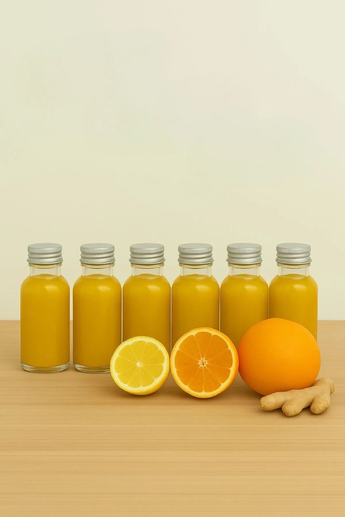 Conjunto de garrafas de vidro – 4 x 9 cm – Transparente e Prata – Vidro