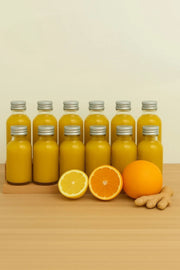 Conjunto de garrafas de vidro – 4 x 9 cm – Transparente e Prata – vidro