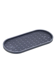 Suporte para Dispenser de Óleo – 23 x 9 x 1 cm – Preto – Silicone