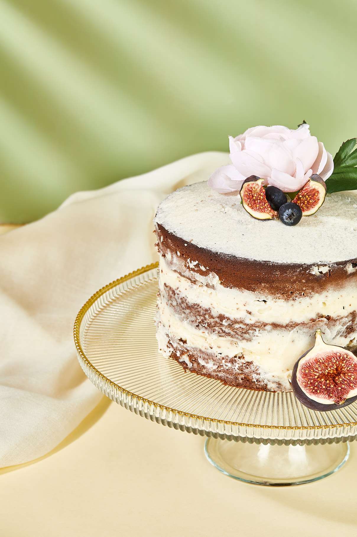 Prato de Servir Bolo – 28 cm – Transparente – Vidro