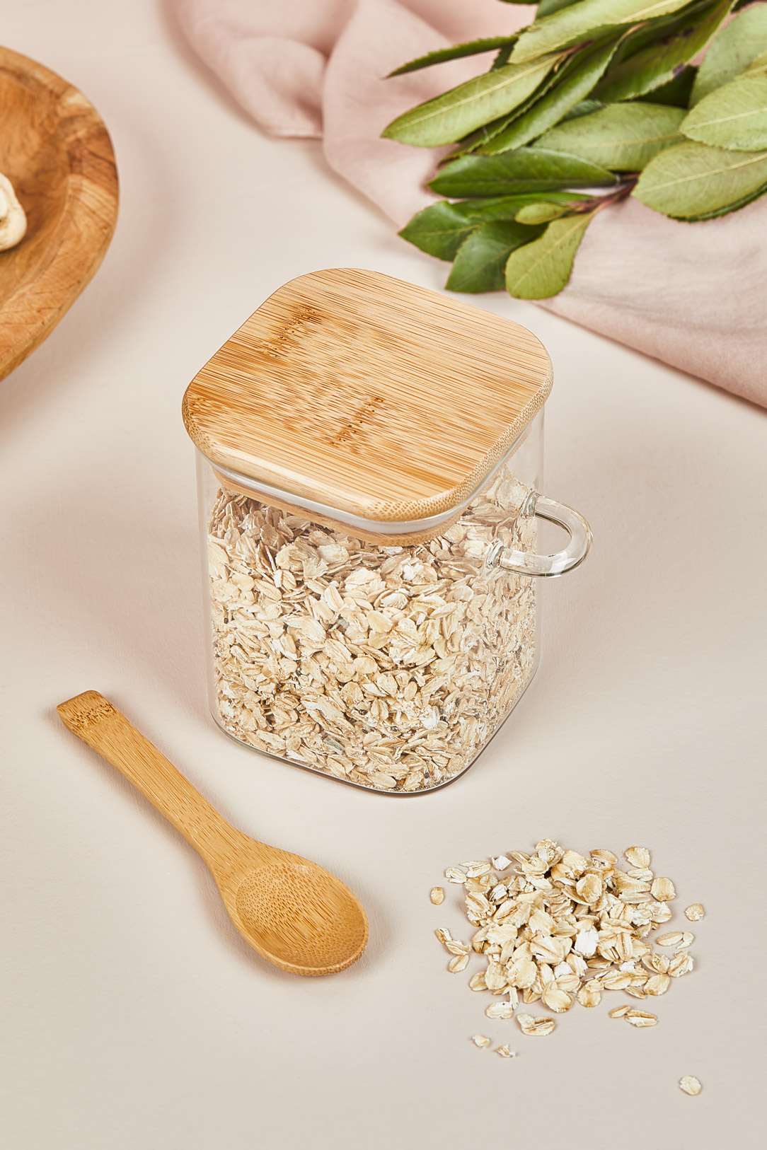 Conjunto de Potes – 10 x 8 cm – Transparente – Vidro