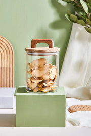 Conjunto de potes de vidro – 12 x 10 cm – Transparente