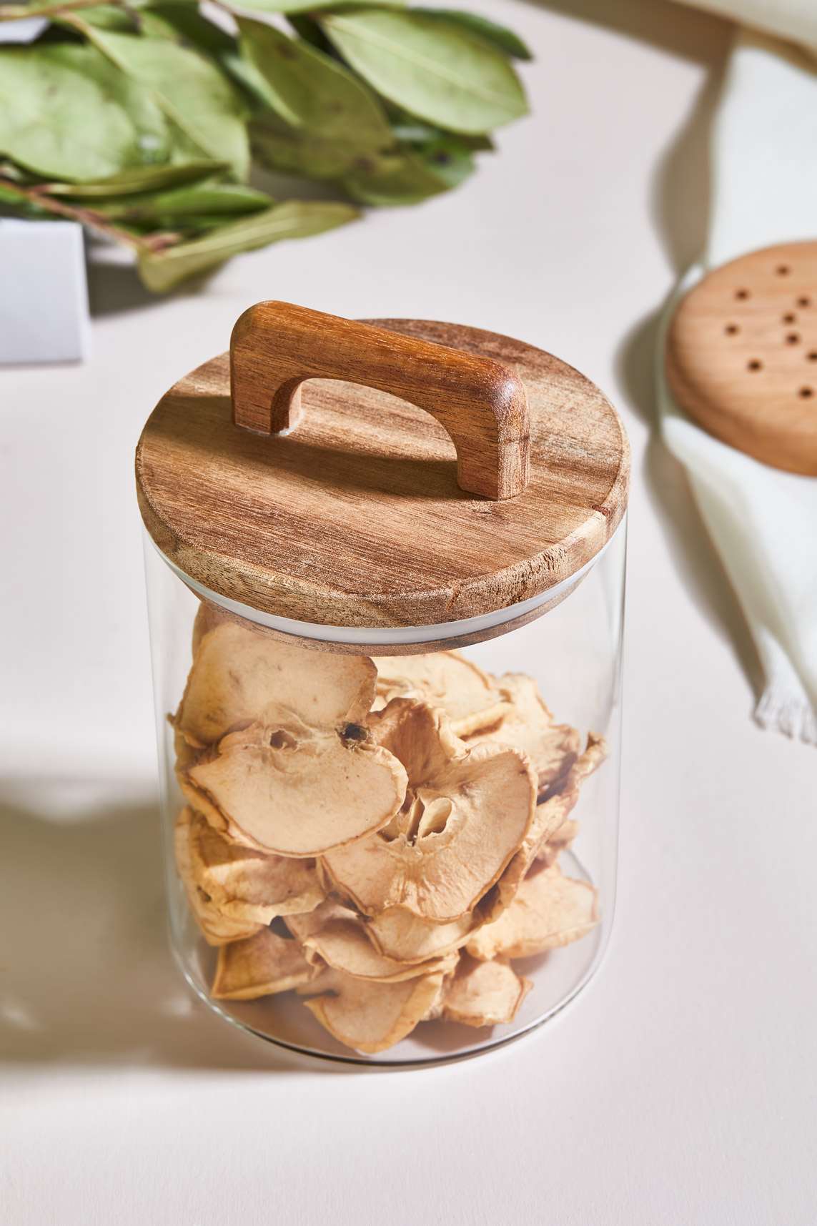 Conjunto de potes de vidro – 12 x 10 cm – Transparente