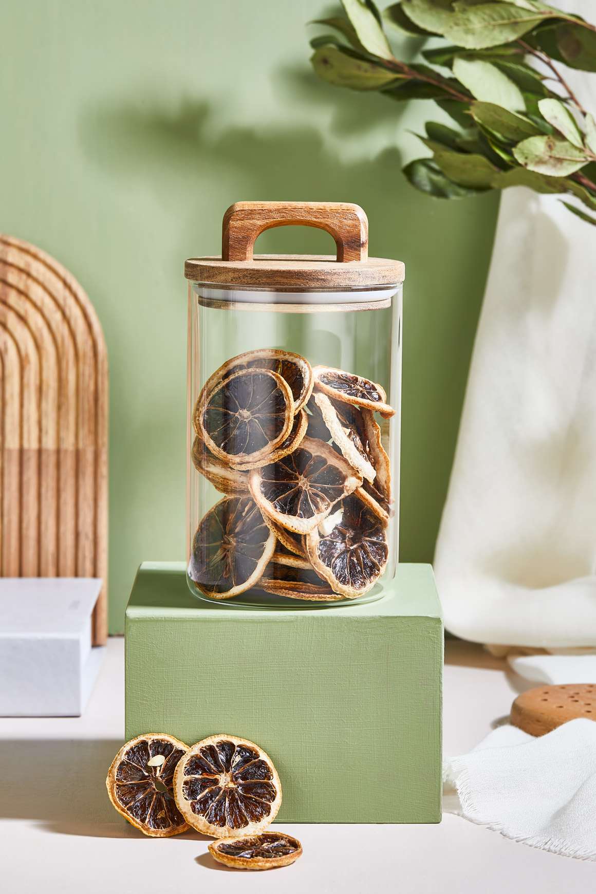 Conjunto de potes de vidro – 15 x 10 cm – Transparente