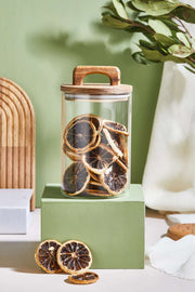 Conjunto de potes de vidro – 15 x 10 cm – Transparente