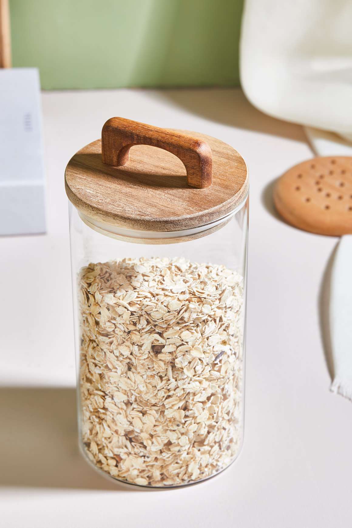 Conjunto de potes de cozinha – 18 x 10 cm – Transparente – Vidro