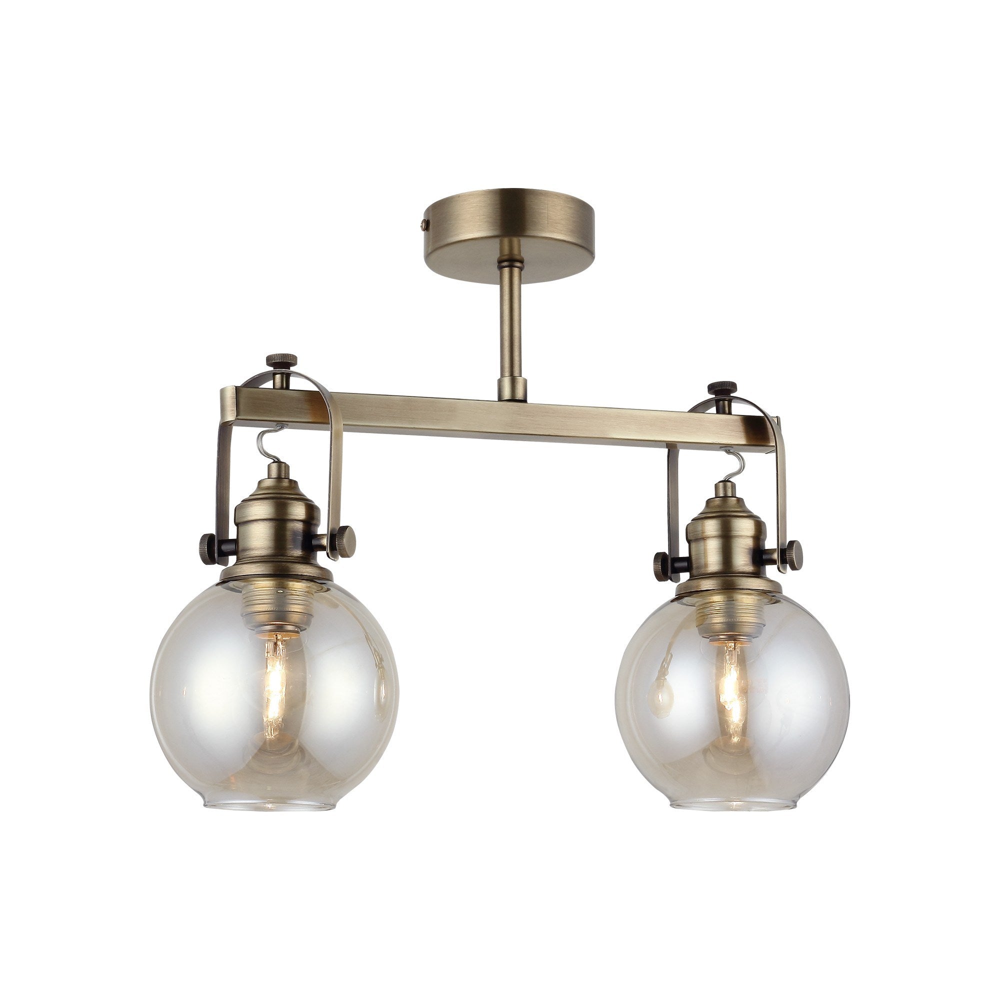 Candeeiro de Teto – 35 cm – Antiguidade – Metal