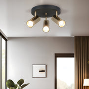 Candeeiro de Teto – 15 cm – Preto – Metal