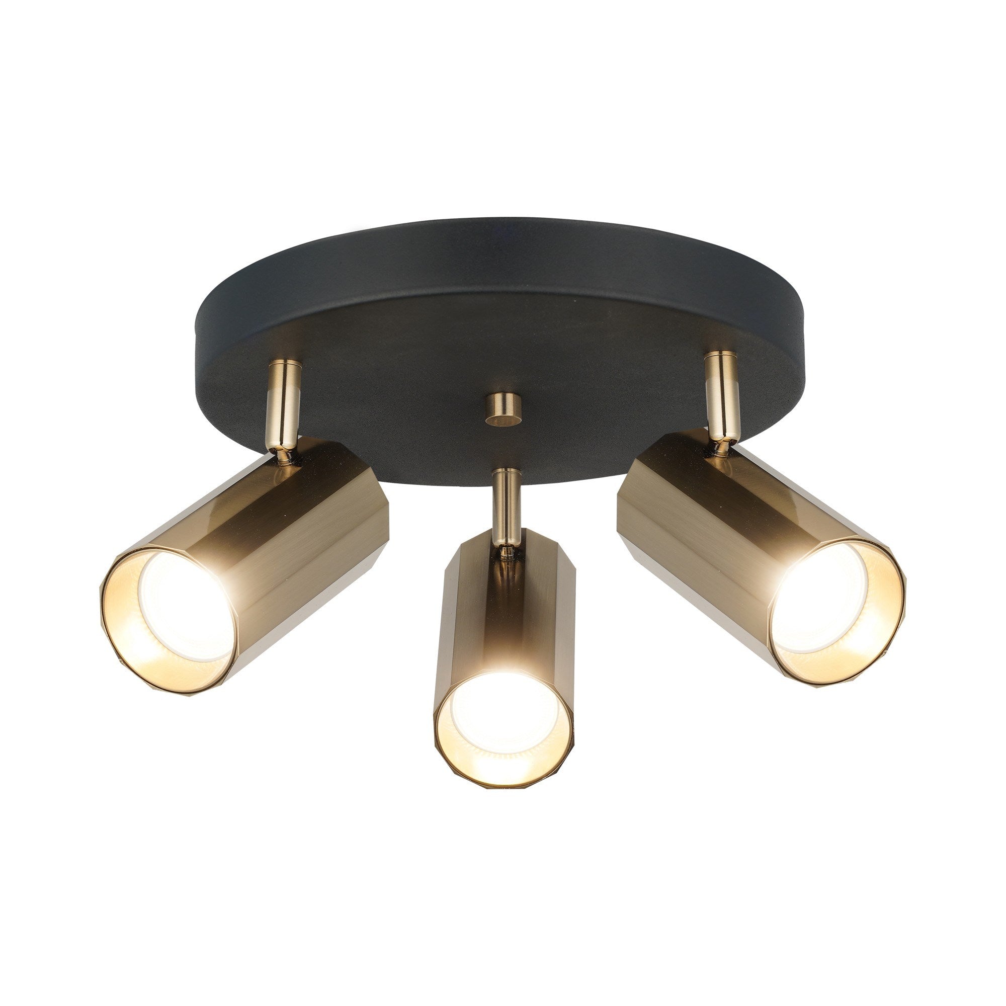 Candeeiro de Teto – 15 cm – Preto – Metal