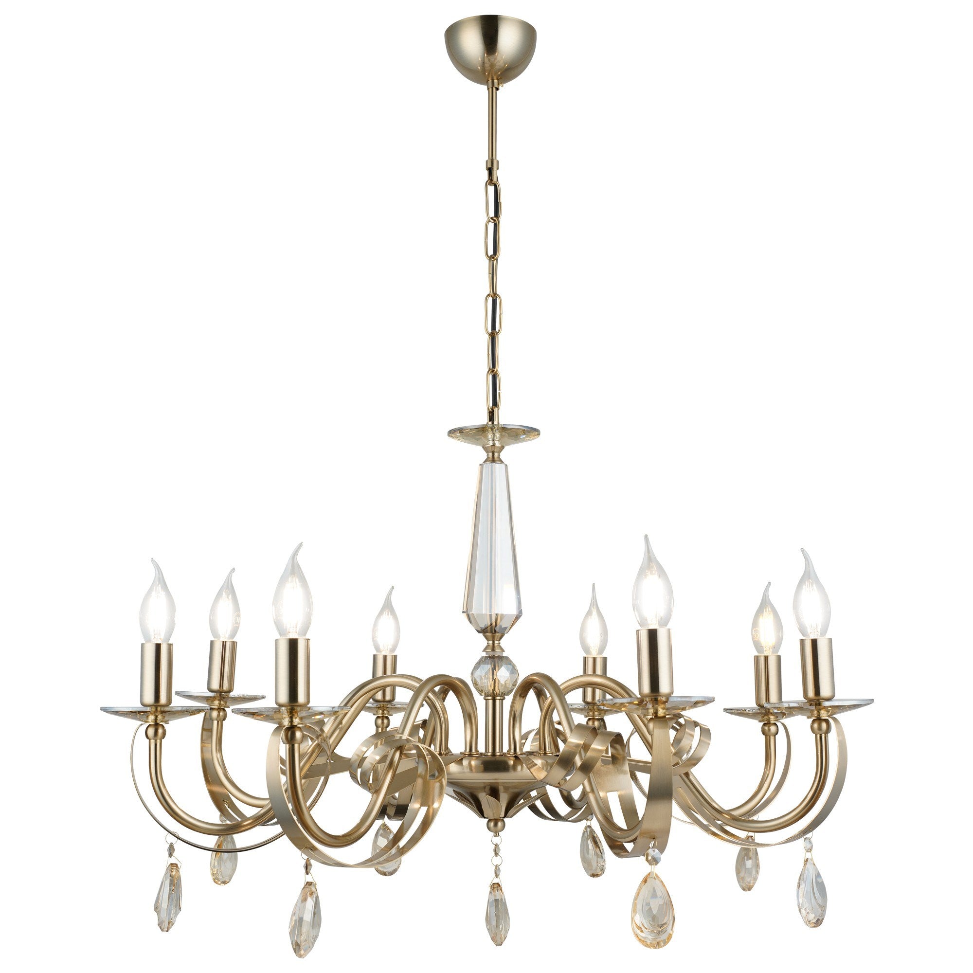 Candeeiro de Teto – 54-92 cm – Cor antiquação – Metal