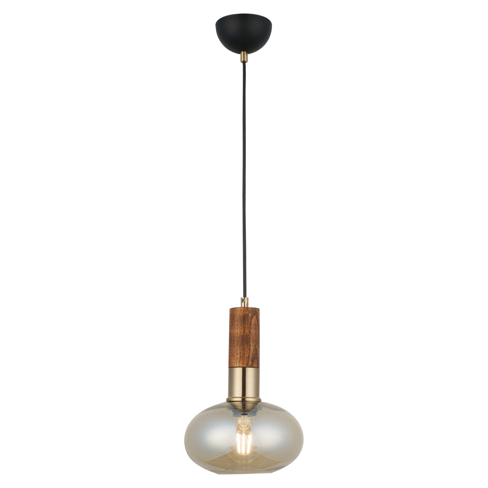 Candeeiro de Teto – 35-108 cm – Laca Antiga – Metal