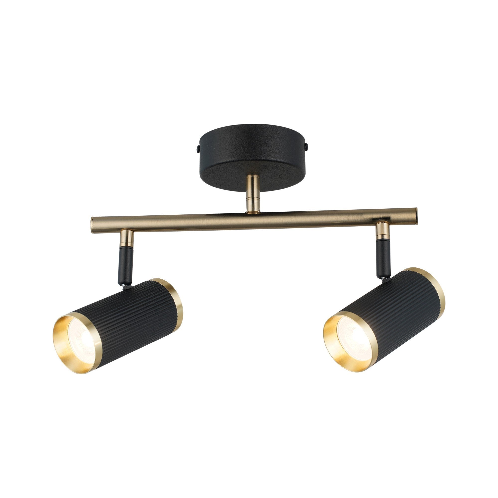 Candeeiro de Teto – 22 cm – Preto – Metal