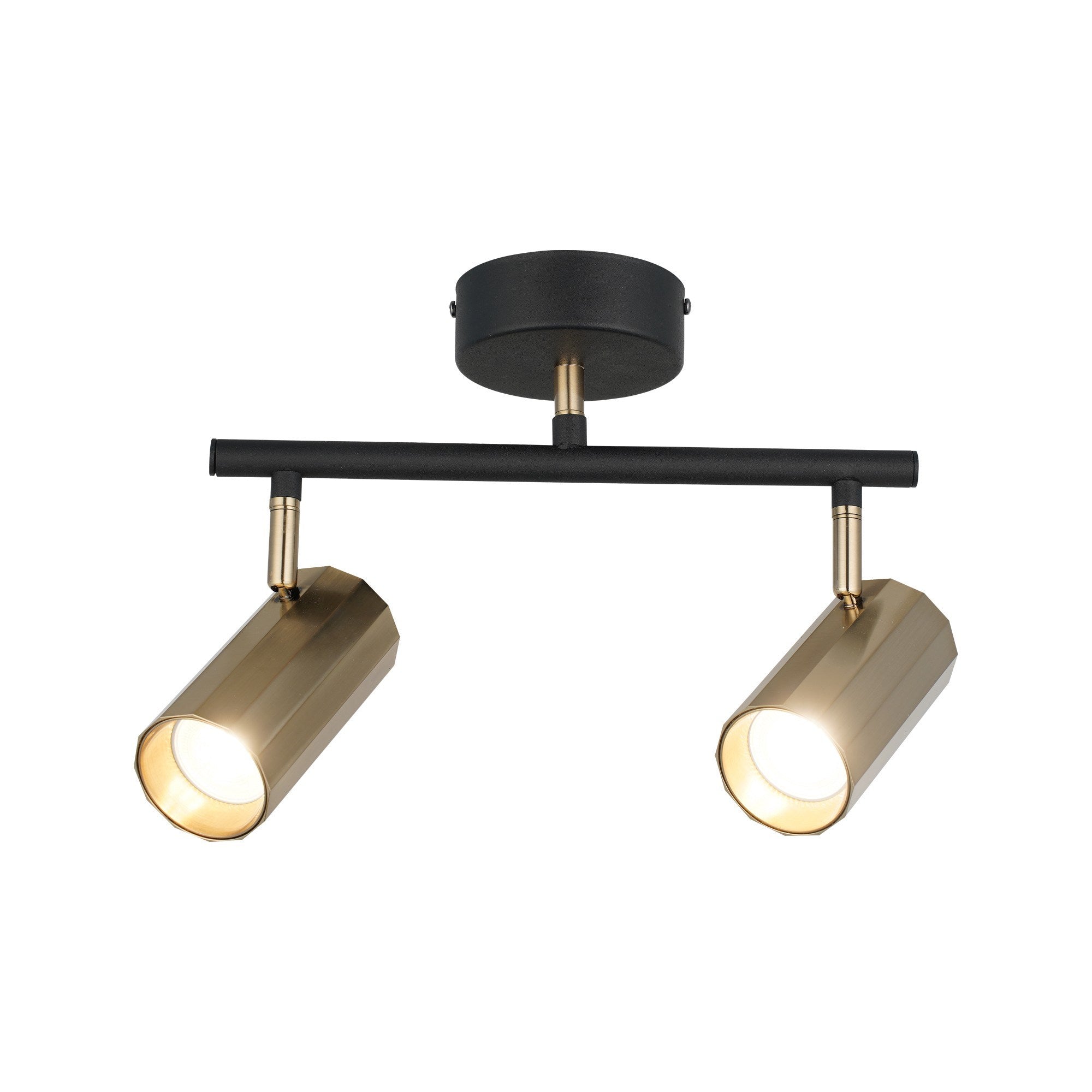 Candeeiro de Teto – 23 cm – Preto – Metal