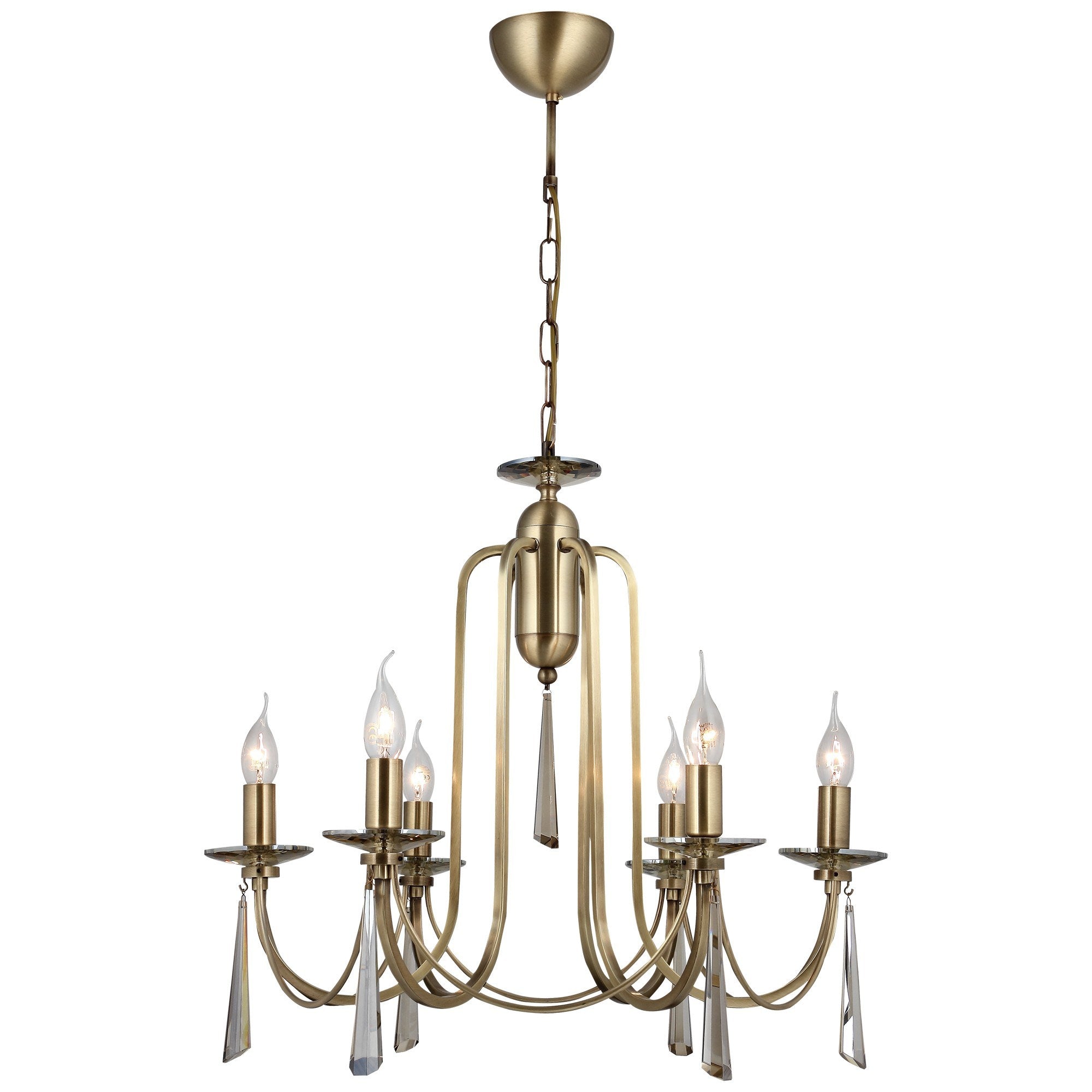 Candeeiro de Teto em Metal – 70-95 cm – Antigo