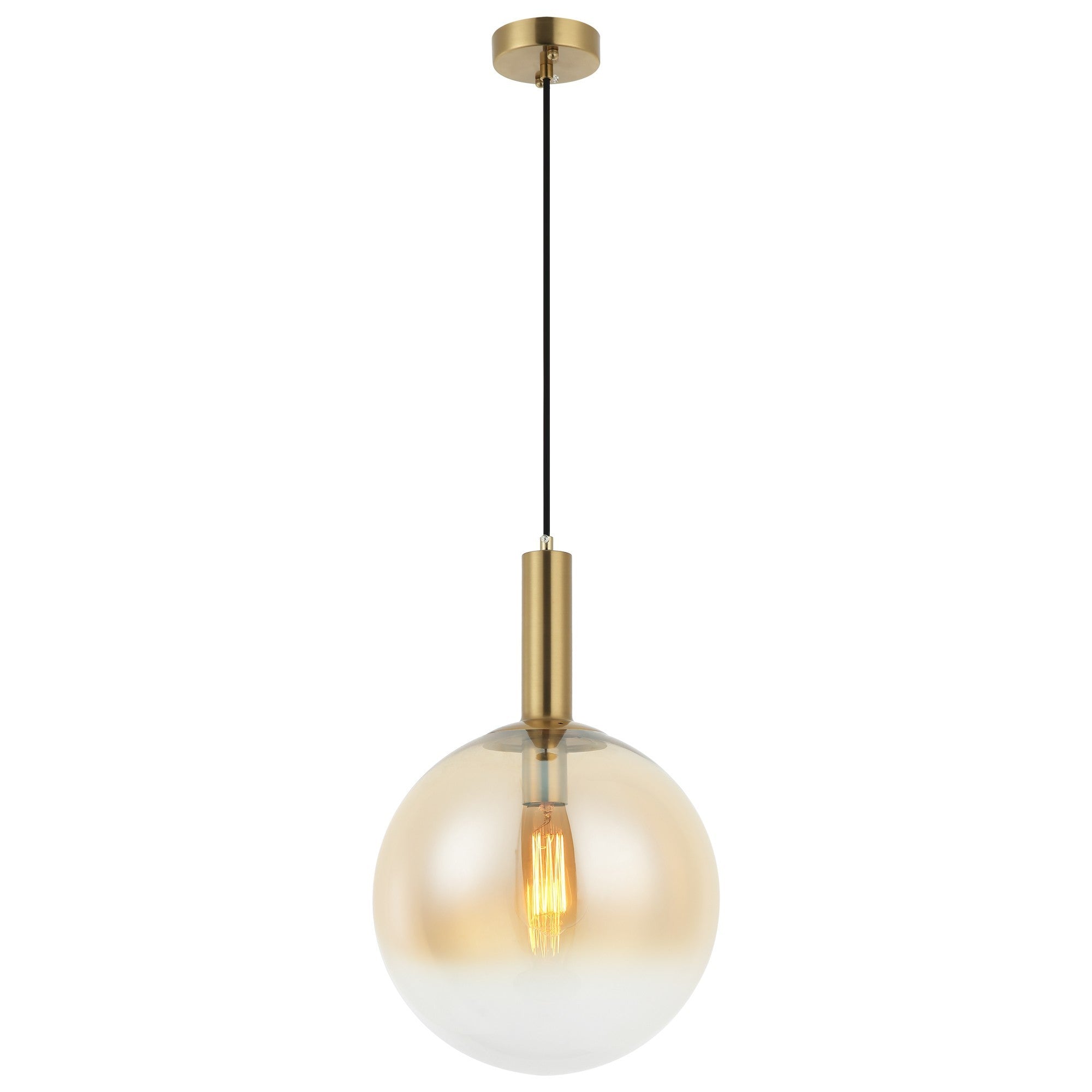 Candeeiro de Teto – 80-170 cm – Laca Antiga – Metal