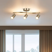 Candeeiro de Teto – 25 cm – Laca Antiga – Metal