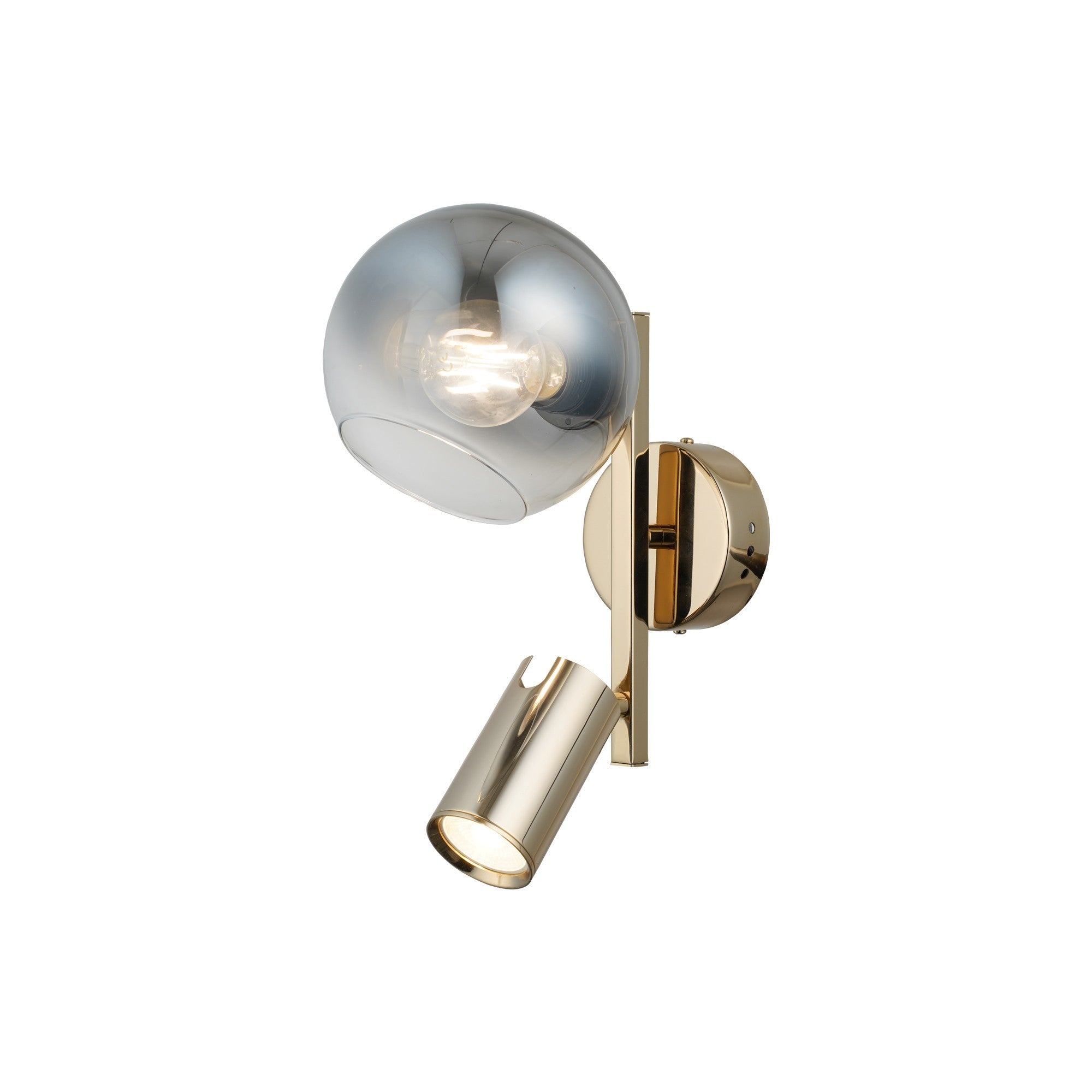 Candeeiro de Parede – 36 cm – Laca Antiga – Metal