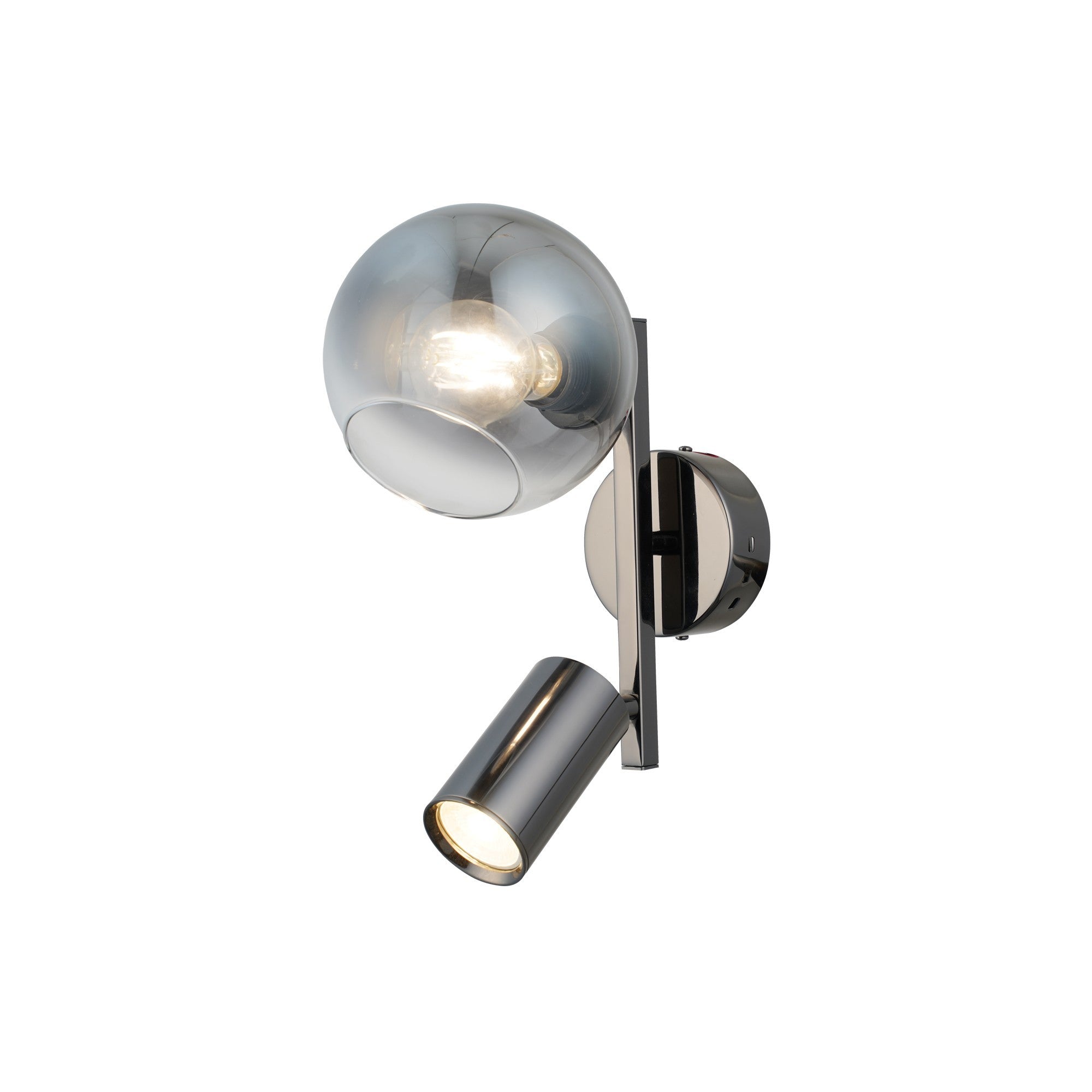 Candeeiro de Parede – Ø14cm – Laca Antiga – Metal