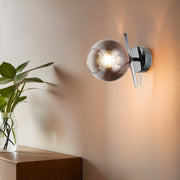 Candeeiro de Parede – Ø15 cm – cobalto – metal