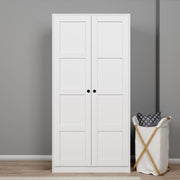 Guarda-roupa – 94cm x 190cm x 60cm – Branco – MDF