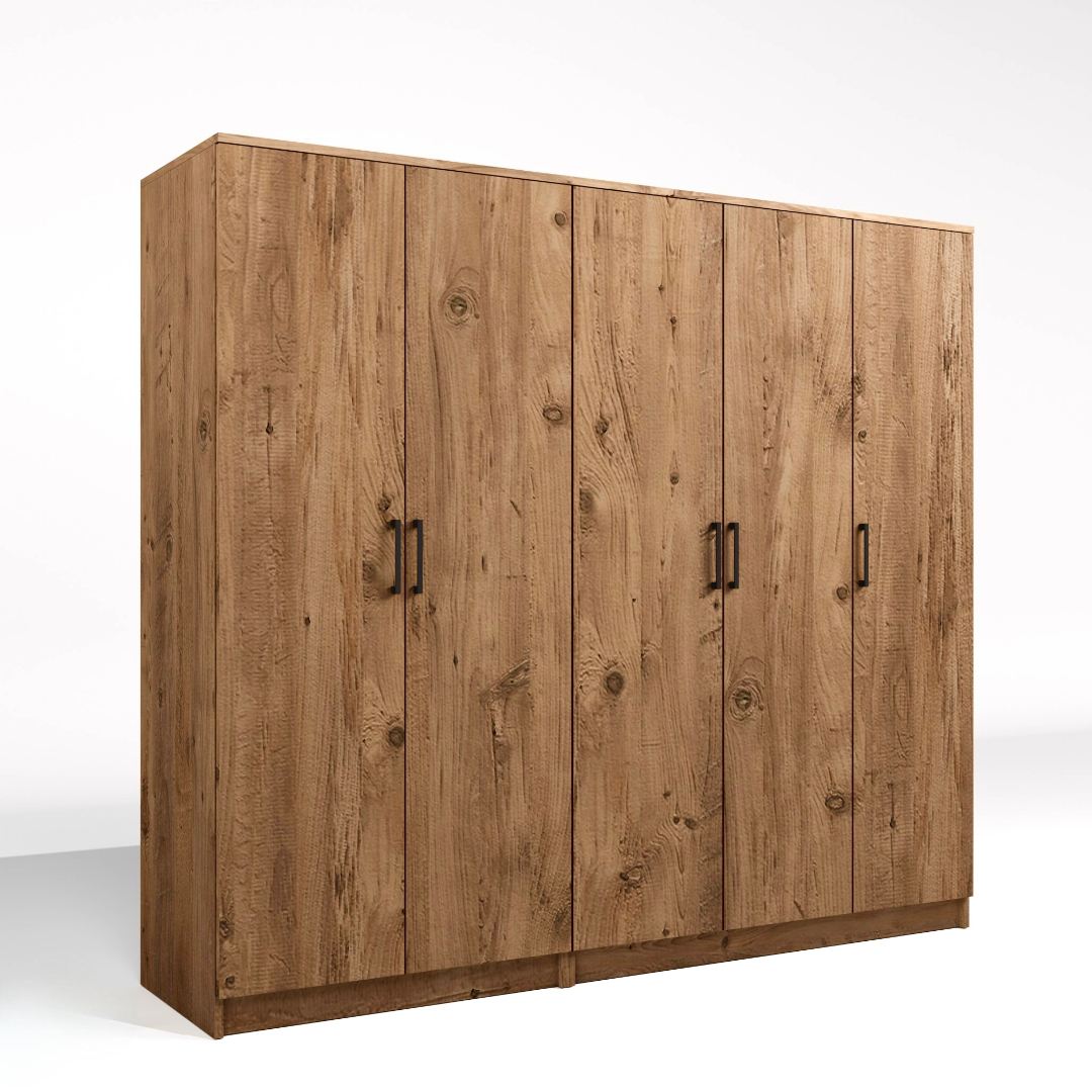 Guarda-roupa – 200 cm x 180 cm x 51,8 cm – Pinheiro Atlântico – MDF