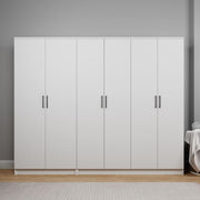 Guarda-roupa – 220 cm x 180 cm x 51,8 cm – Branco – MDF