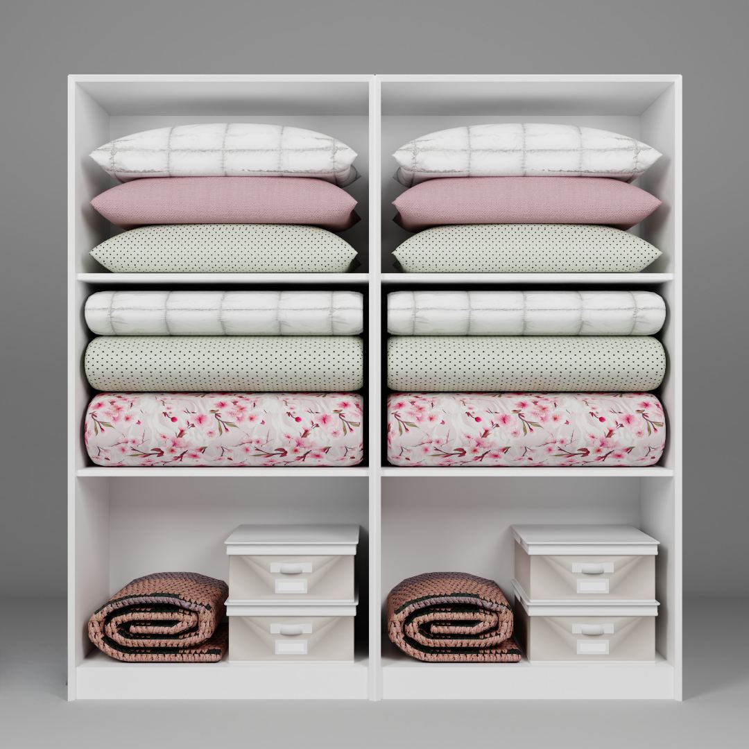 Guarda-roupa – 188cm x 190cm x 60cm – Branco – MDF