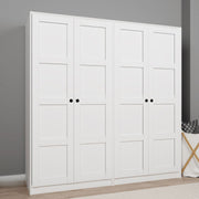 Guarda-roupa – 188 cm x 190 cm x 60 cm – Branco – MDF