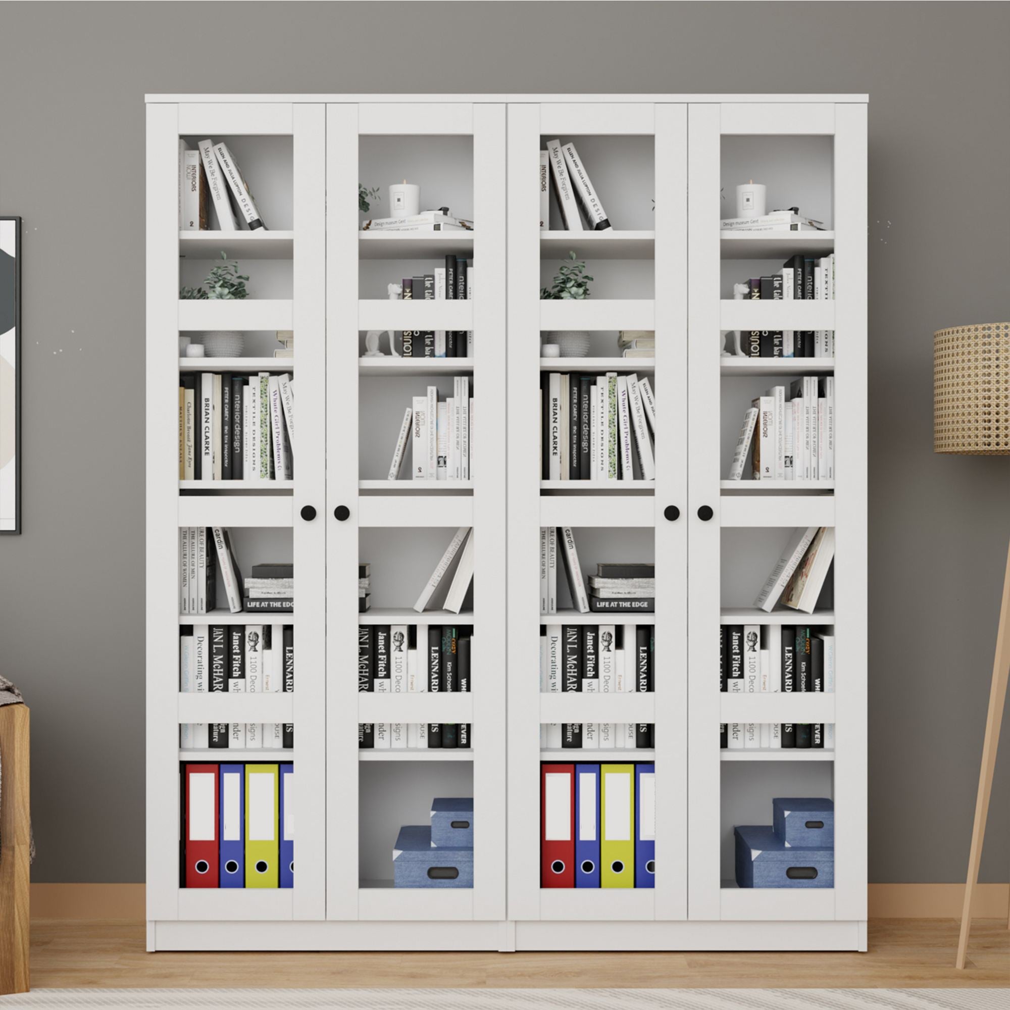 Armário Multiuso – 80 cm x 190 cm x 37 cm – Branco – MDF