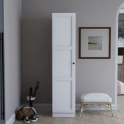 Armário Multiuso – 40cm x 182cm x 35cm – Branco – MDF