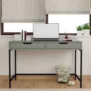 Secretária de Estudo – 120cm x 77,4cm x 55cm – Verde – MDF