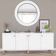 Aparador – 180 cm x 75 cm x 40 cm – Branco – 100% painel de partículas