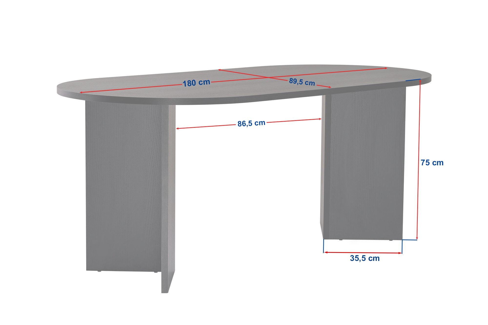 Mesa de jantar-Sablin-Madeira Preta