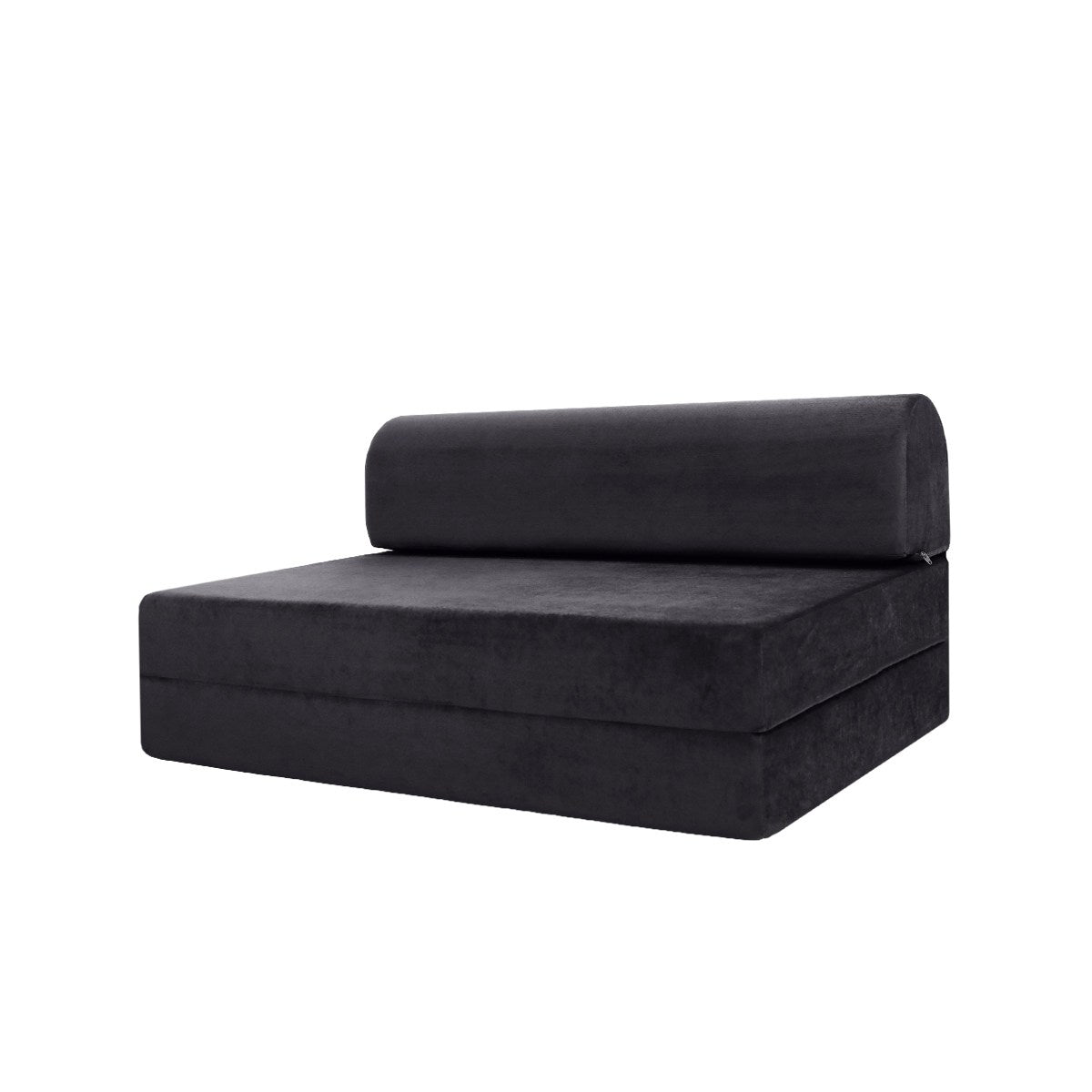 Sofá-Cama Magic Anthracite - Veludo Luxo 2 Lugares