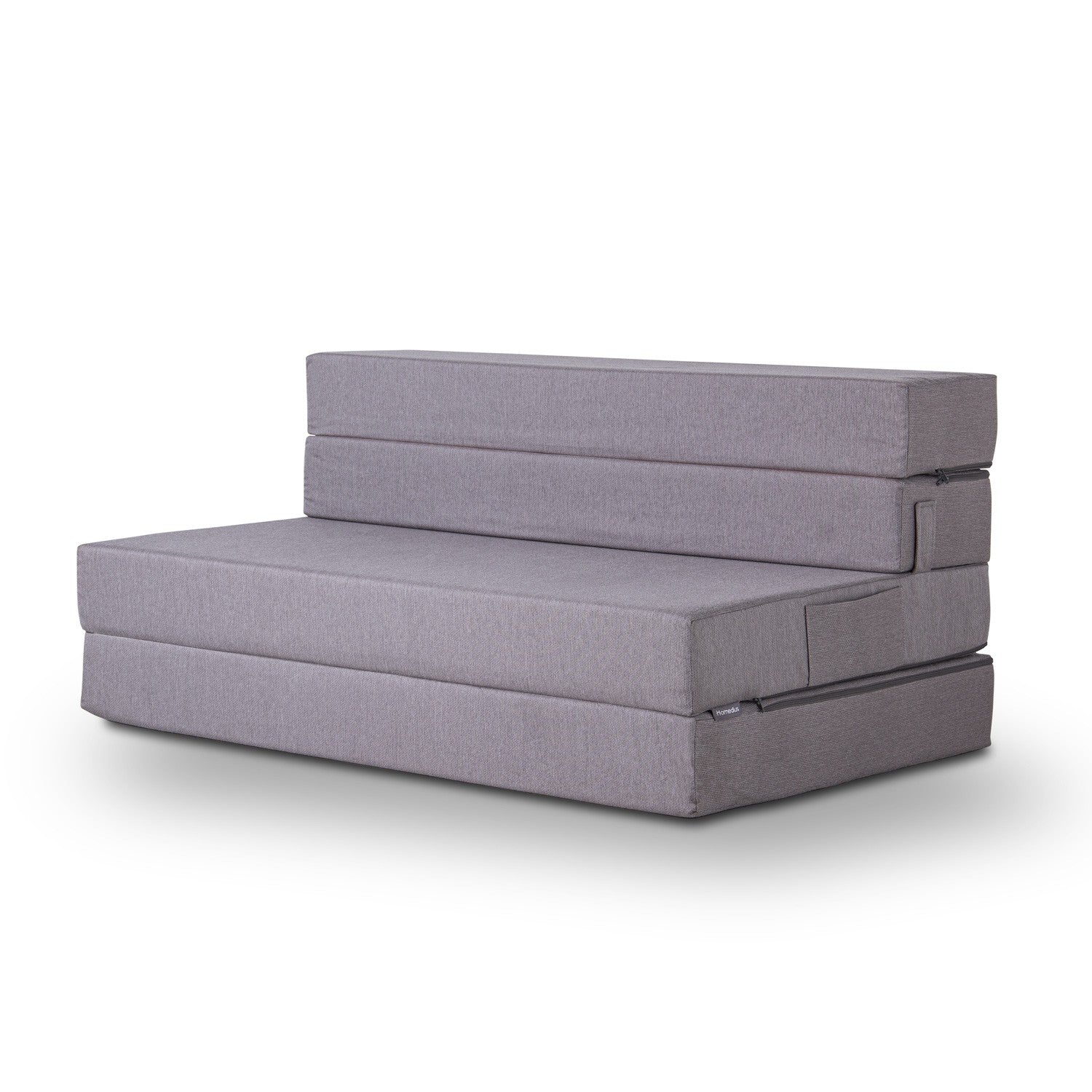 Sofá-Cama Valeria Grey - 2 Lugares com Espuma Elástica