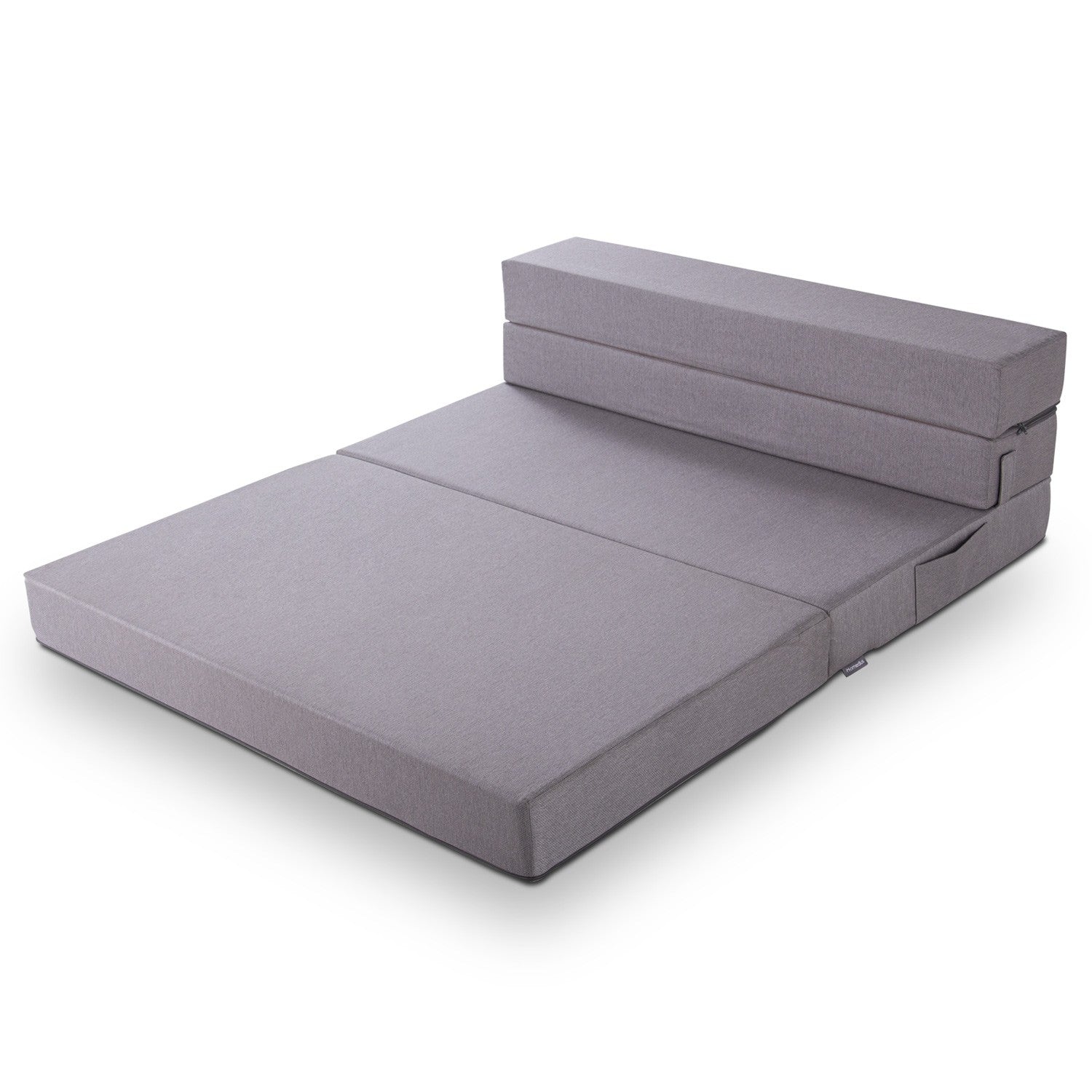 Sofá-Cama Valeria Grey - 2 Lugares com Espuma Elástica
