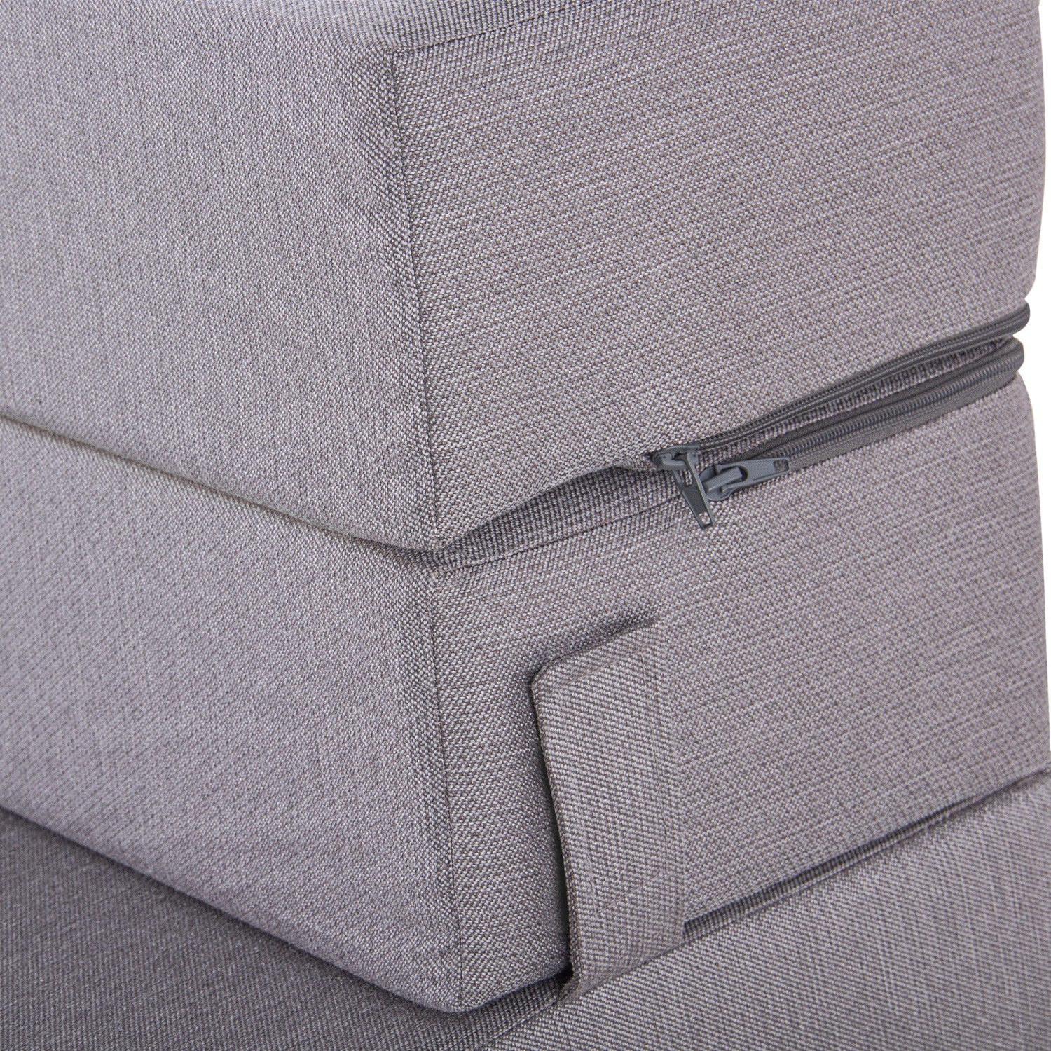 Sofá-Cama Valeria Grey - 2 Lugares com Espuma Elástica